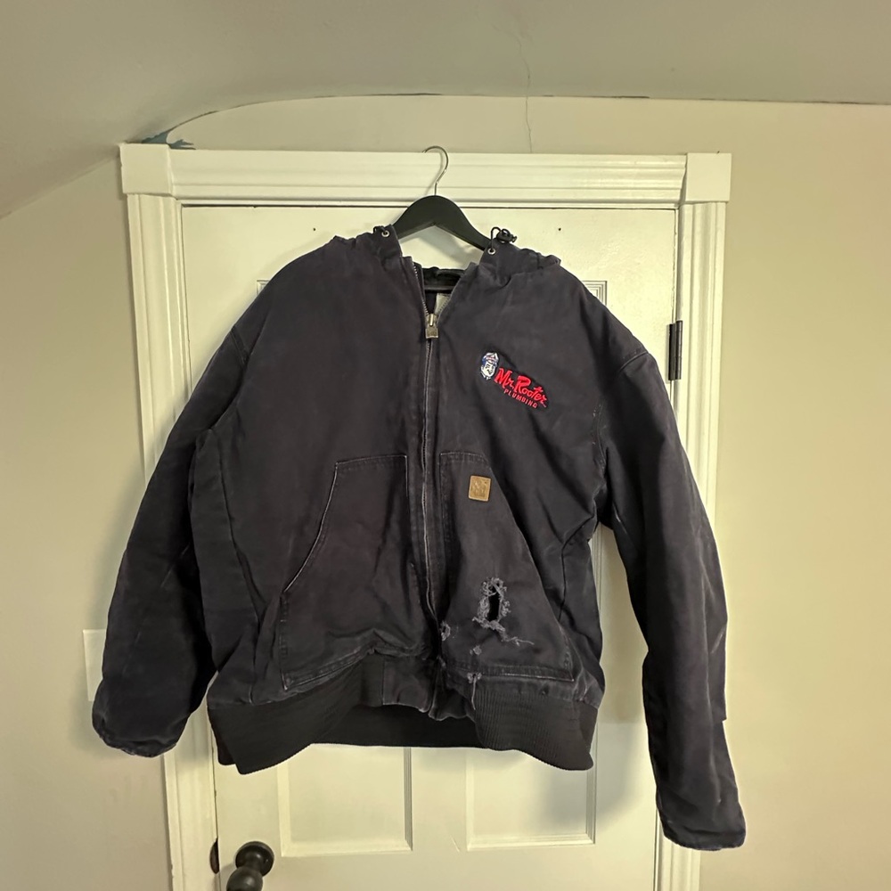 Men's Black Heavy Outdoors Jacket